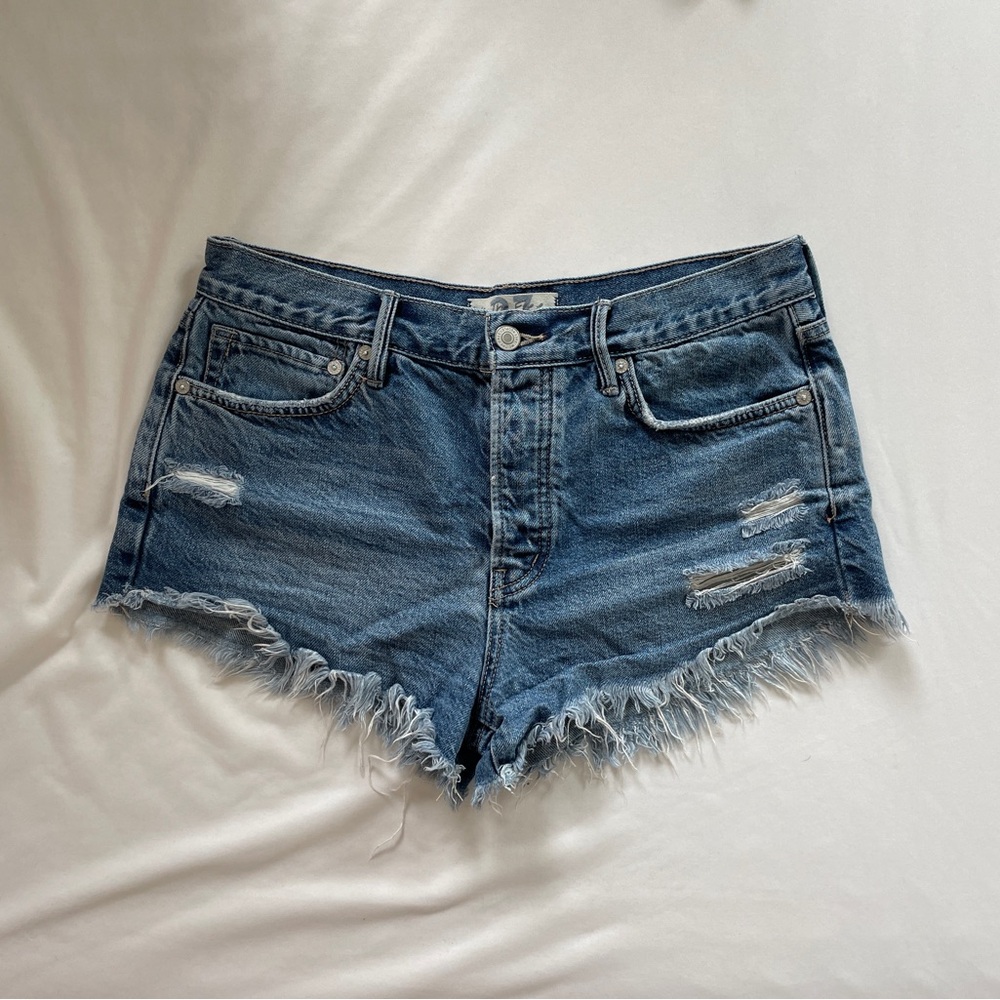 Free People We The Free Loving Good Vibrations Cutoffs